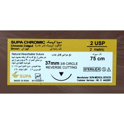 نخ بخیه کرومیک - 0.2-37-ریورس کات